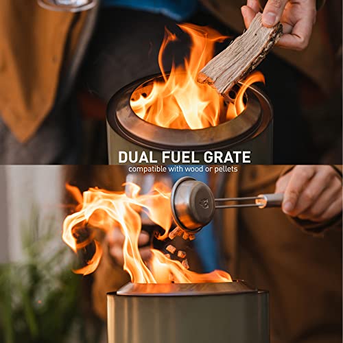 VIP Urban Suburbs Tabletop Fire Pit - Stainless Steel