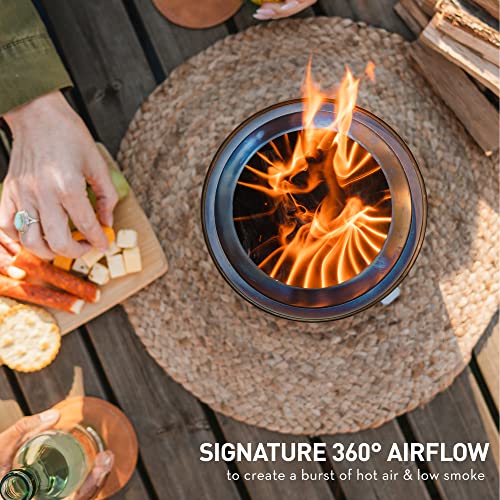 VIP Urban Suburbs Tabletop Fire Pit - Stainless Steel