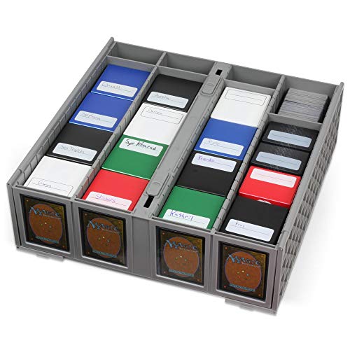 Single Gray BCW Collectible Card Bin for 3200 Cards