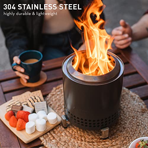 VIP Urban Suburbs Tabletop Fire Pit - Stainless Steel