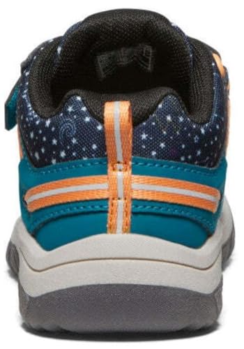 KEEN Unisex-Children's Targhee Sport Hiking Shoes, Deep Lagoon/Tangerine