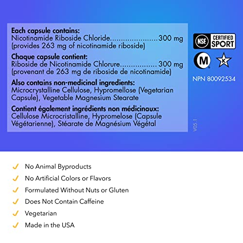 TRU NIAGEN NAD+ Supplement for Peak Cellular Health