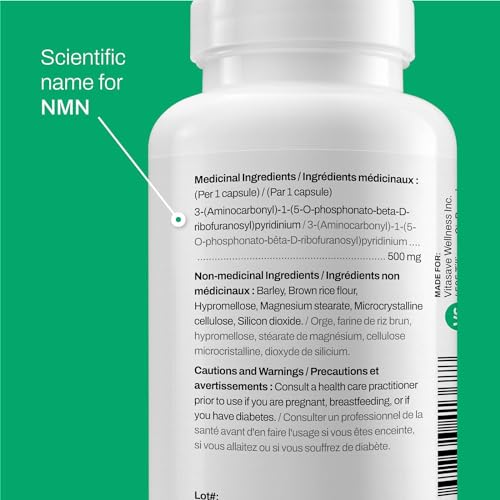Vitasave NMN Capsules 500mg - Premium VIP Supplement