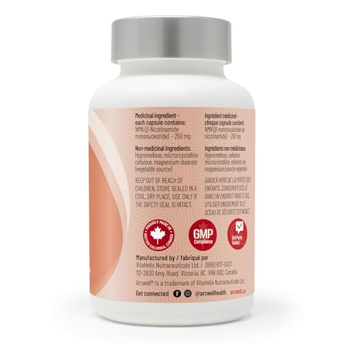 High Purity Arcwell NMN Capsules for Healthy Aging