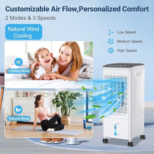 3-IN-1 Evaporative Air Cooler with Remote Control