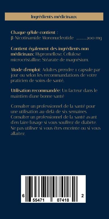 NAD+ Booster for Vitality & Healthy Aging - 1 Bottle