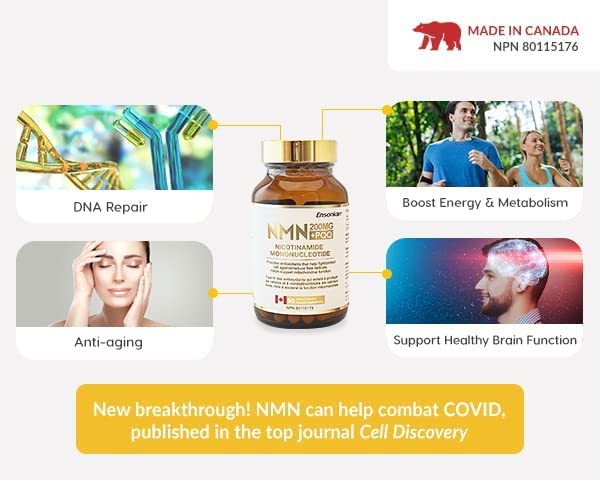Ensonkan NMN 200MG + PQQ VIP supplement - Canada