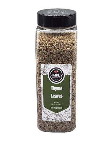 Premium Gourmet Thyme Leaves, 227g, Bulk Dried