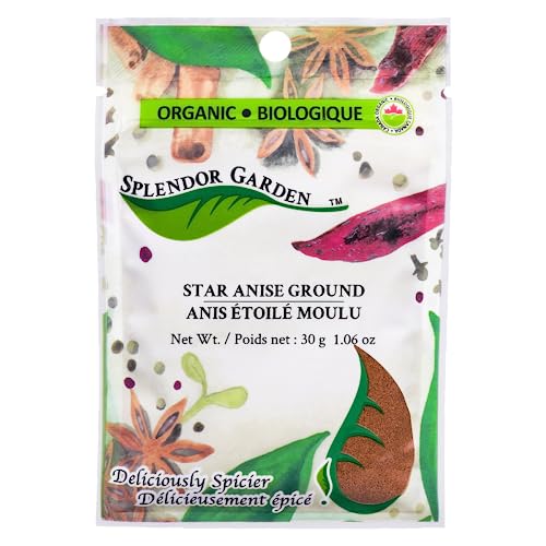 Organic Splendor Garden Star Anise Ground - 30g