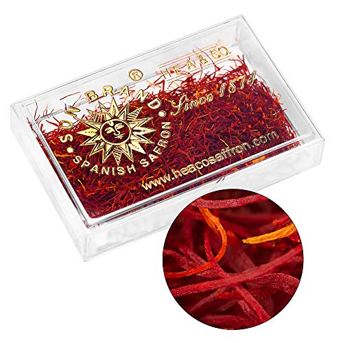 5g Saffron Threads by Sun Brand - Grade A+, Spanish Origin, HEA&Co VIP