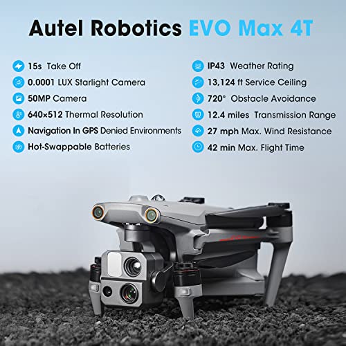 Autel Robotics EVO MAX 4T Drone Bundle VIP