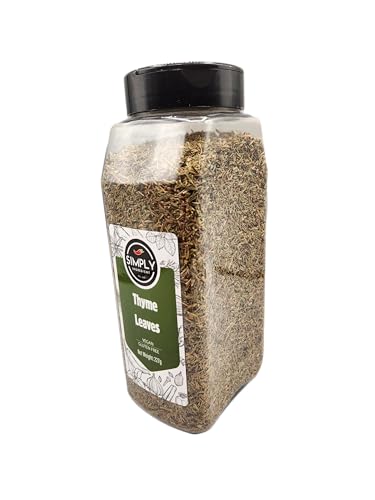 Premium Gourmet Thyme Leaves, 227g, Bulk Dried