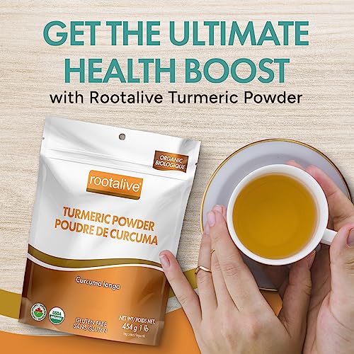 Rootalive Organic Turmeric Superfood Spice, 454g