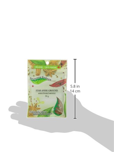 Organic Splendor Garden Star Anise Ground - 30g