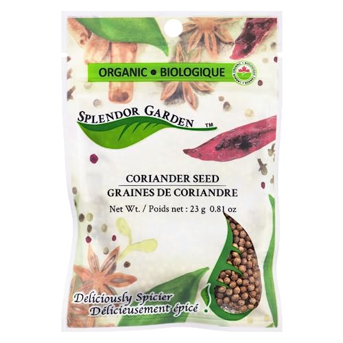 Splendor Garden Organic Whole Coriander Seed - 23g