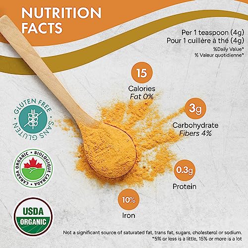 Rootalive Organic Turmeric Superfood Spice, 454g