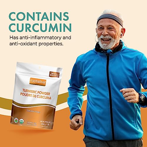 Rootalive Organic Turmeric Superfood Spice, 454g