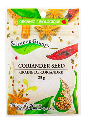Splendor Garden Organic Whole Coriander Seed - 23g