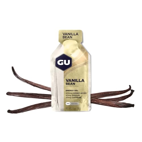 24-Count Vanilla Bean GU ENERGY Original Sports Nutrition Gel