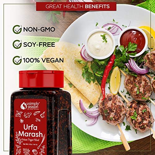 VIP Red Pepper Flakes by USimplySeason (Urfa Marash) - 141g