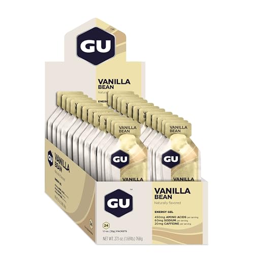 24-Count Vanilla Bean GU ENERGY Original Sports Nutrition Gel