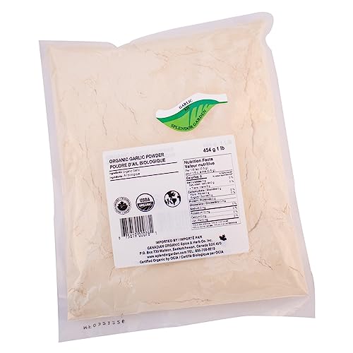 Premium Splendor Garden organic Garlic Powder - 454g