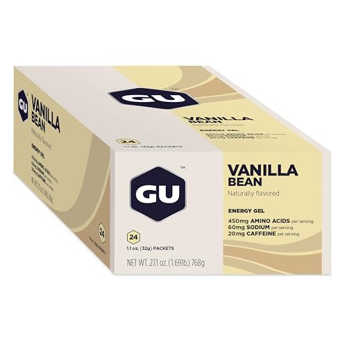 24-Count Vanilla Bean GU ENERGY Original Sports Nutrition Gel