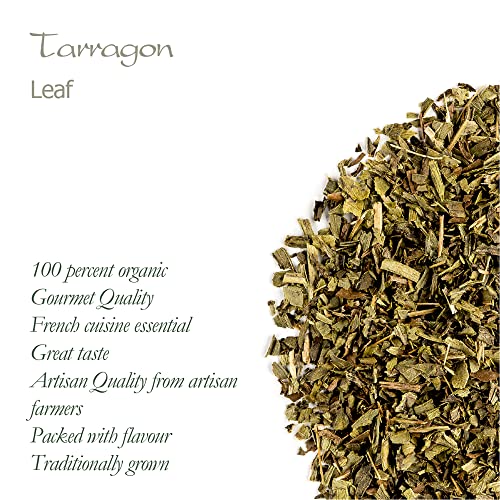 Organic Dried Tarragon Herb for Culinary Use