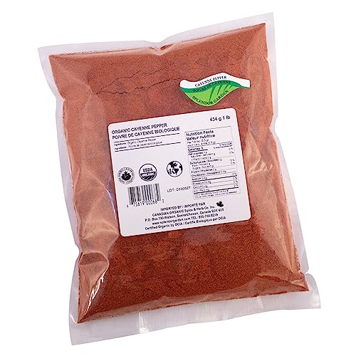 Organic Cayenne Pepper 454g - VIP Shopping