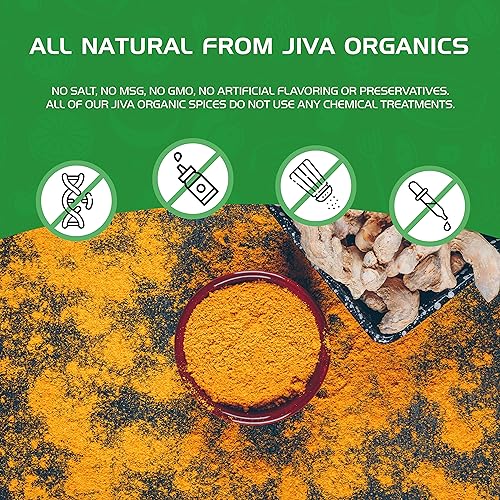 Organic Turmeric Powder - 1lb Jar, Lab Tested