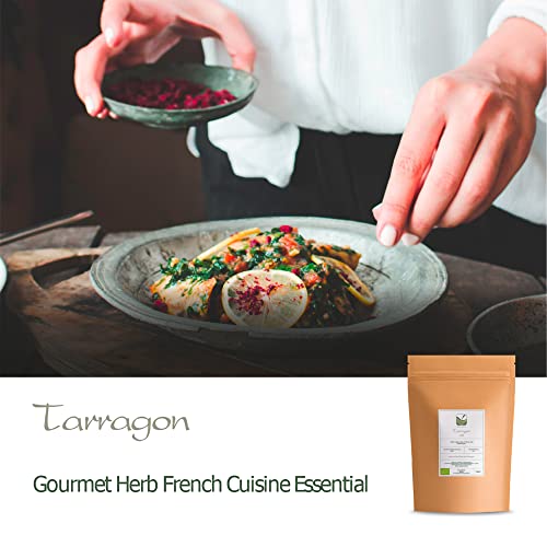 Organic Dried Tarragon Herb for Culinary Use