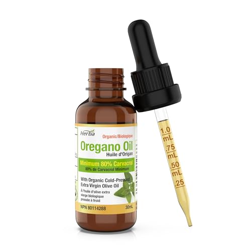 Certified Organic Oregano Oil Drops - Extra Strength - Canada