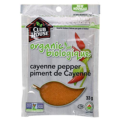 Organic Cayenne Pepper, 33g, Club House VIP
