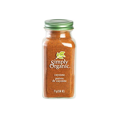 Organic Cayenne Pepper in 71g Glass Bottle