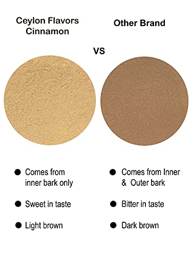 Organic Ceylon Cinnamon Powder, Premium Grade, 3.5 oz