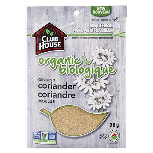 Organic Ground Coriander, Club House, VIP Quality Spices