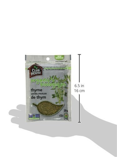 Organic Thyme Leaves in VIP Club House, 20g