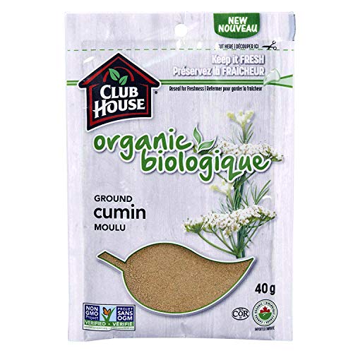 VIP Club House Organic Ground Cumin, 40g