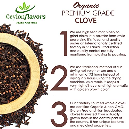 Premium Grade Organic Clove Powder 3.5oz VIP Shopping