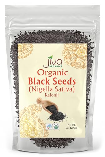 Organic Jiva Nigella Seeds - Whole Black Cumin VIP