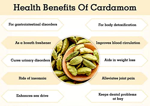 Canadian Organic Green Cardamom | Pack of 2 | Halal