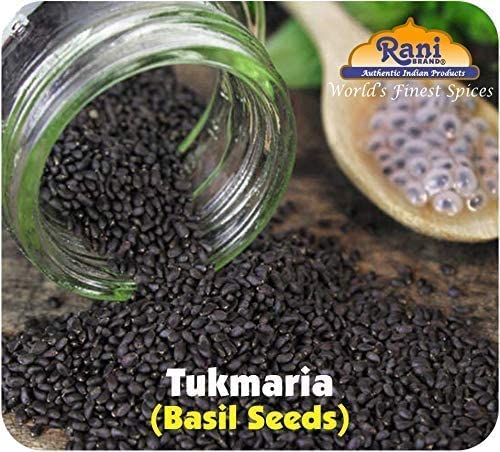 Rani Tukmaria Seeds for Falooda Dessert & Ayurveda