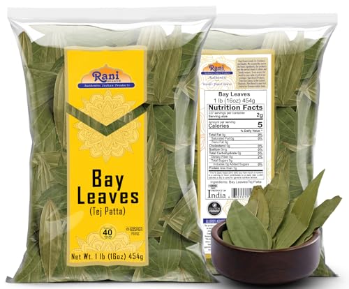 Large 16oz Rani Bay Leaf Spice Bulk Indian
