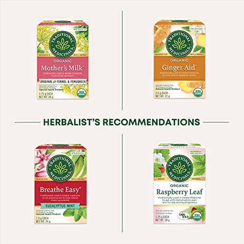 Traditional Medicinals - Organic Fennel Herbal Tea - 16 Bags