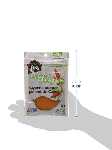 Organic Cayenne Pepper, 33g, Club House VIP