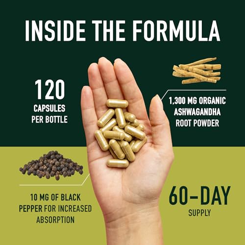 Organic Ashwagandha Root Powder | Stress Resistance & Energy Boost