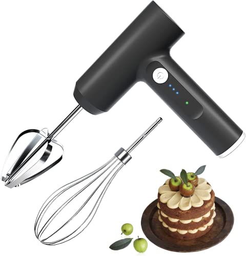 VIP Cordless Hand Mixer- Portable Mini Electric Whisk