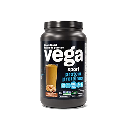 Vega Sport Peanut Butter Protein Powder, 19 Servings