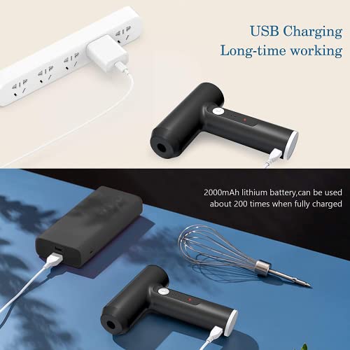 VIP Cordless Hand Mixer- Portable Mini Electric Whisk