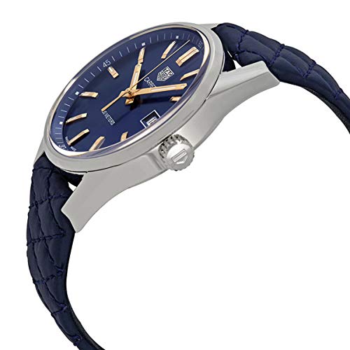 TAG Heuer Men's Carrera Blue Leather Swiss Watch